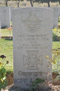Bone War Cemetery, Annaba - Aaron, Arthur Louis